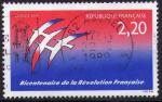 2560 - Bicentenaire de la Rvolution franaise - Oblitr - anne 1989  