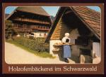 CPM anime Allemagne Holzofenbckerei im Schwarzwald Four  bois de Boulanger en Fort Noire