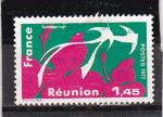Timbre France Oblitr / 1977 / Y&T N1914 - La Runion.