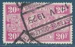 Belgique Colis postaux N163 Armoiries 20F oblitr
