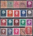 DANEMARK Petit lot de 20 timbres oblitérés