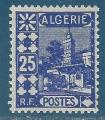 Algrie N136 Mosque Sidi Abderahmane 25c bleu-violet neuf**
