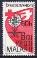 TCHECOSLOVAQUIE -1962 -  Eradication du paludisme  - Yvert 1223  Oblitr