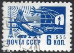 URSS - 1968 - Yt n 3373 - Ob - Srie courante ; aviation