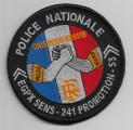Ecusson  Police Nationale Ecole SENS 241 Promotion 53