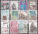 France  lot de 12 timbres   N**