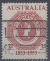 Australie : n 206 oblitr anne 1953