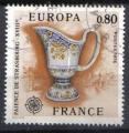  France 1976 - YT 1877 - Europa -  Faience de Strasbourg - OB Ronde