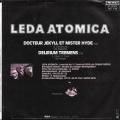SP 45 RPM (7")  Leda Atomica / Serge Gainsbourg  "  Docteur Jekyll et mister.." 