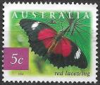 AUSTRALIE - 2004 - Yt n 2197 - Ob - Papillon : cethosia cydippe