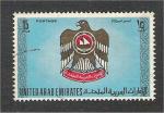 United Arab Emirates - Scott 15  coat of arms / Armoiries
