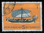 San Marin 573 oblitr 