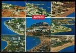 Grce Carte Postale CP Postcard 9 vues ariennes de Rhodes