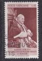 VATICAN - 1963 - Pape Jean XXIII - Yvert 378 oblitr