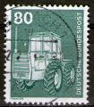 **   ALLEMAGNE   80 pf  1975  YT-702  " Tracteur agricole "  (o)   **