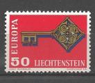 Europa 1968 Liechtenstein Yvert 446 neuf ** MNH