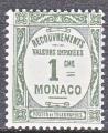 MONACO Taxe N 13 de 1924 neuf**  