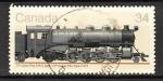 CANADA - 1985 - YT. 940 - Locomotive , Trains