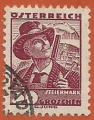 Austria 1934-35.- Trajes Regionales. Y&T 451. Scott 364. Michel 577.