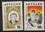 Antilles nerlandaises : n 727 et 728 xx neufs sans trace de charnire, 1984