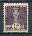 Timbre Colonies Franaises de GUINEE  Taxe  1938  Neuf *  N  26  Y&T   