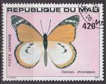 Timbre PA oblitr n 400(Yvert) Mali 1980 - Papillon