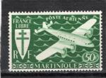Timbre Colonies Franaises Neuf / Martinique / 1945 / Y&T NPA4.