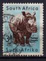 AFRIQUE DU SUD N 205 o Y&T 1954 Rhinocros