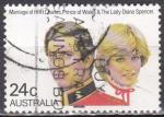 AUSTRALIE N 740 de 1981 oblitr