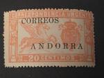 Andorre espagnol 1928 - Y&T 13 neuf *