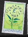 Luxembourg  N 1279 protection de l'environnement fleur stylise 1993