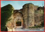Pyrnes Orientales ( 66 ) Castelnou : Les remparts - Carte crite TBE