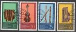 ALLEMAGNE (RDA) N 1900  1903  o Y&T 1977 Anciens instruments de musique du Vog