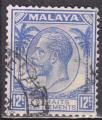 MALAISIE- MALACCA N° 212 de 1936 oblitéré