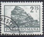 ROUMANIE N 2774 o Y&T 1972-1974 Mont Bucegi le sphinx