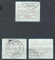 LM//093 - .ATM 2506 = LUXEMBOURG II - GUICHET - set obl. , cote 12.00 , 