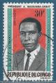 Congo N174 Prsident Massamba-Debat 30Foblitr