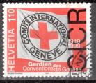 Suisse 1999;Y&T n  1617; 1,10Fc, croix-Rouge, Convention de Genve