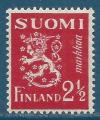 Finlande N258 Lion 2,5m rose-rouge neuf**