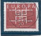 Timbre Allemagne Oblitr / 1963 / Y&T N279.