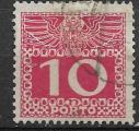 Autriche -1908 - YT n   38  oblitr ,