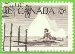 Canada 1955.- Cazador. Y&T 278. Scott 351. Michel 302.