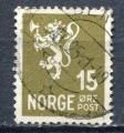 Timbre NORVEGE 1941  Obl N 228   Y&T  Armoiries