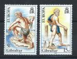 Gibraltar N418/19** (MNH) 1981 - Europa "le Folklore"