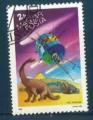 Hongrie 1986 - oblitr - dinosaure et satellite