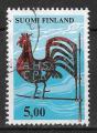 FINLANDE - 1977 - Yt n 762 - Ob - Coq glise de Kirvu