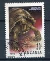 Timbre Rpublique de TANZANIE 1994  Obl  N 1414  Y&T  Reptiles