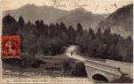 LE MONT-DORE (63) - la route (d'accs au) et le Puy du Sancy, circule 1907
