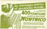 CARTE PUBLICITE LAINES A TRICOTER NORTRICO - TOURCOING