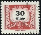 Hungra 1958-69.- Cifra. Y&T 225(B). Scott J255. Michel P231YI.